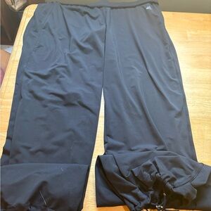 Adidas Black Relaxed Fit Pants
